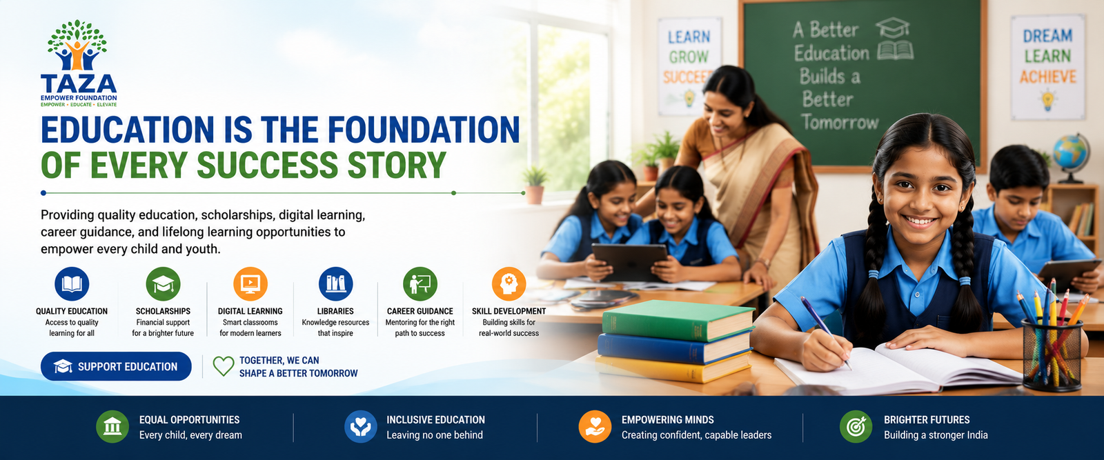 Education Is the Foundation of Every Success Story